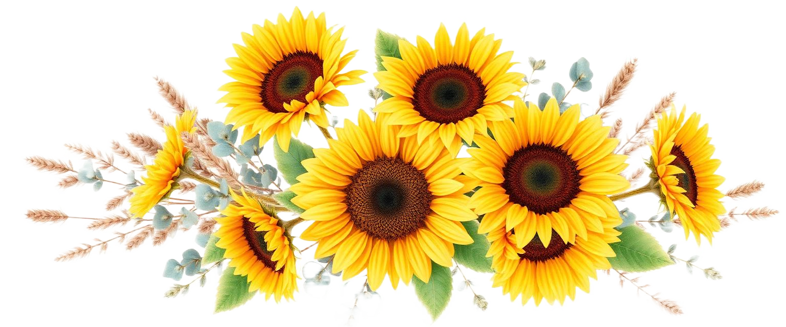 Sunflower arrangement